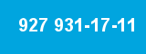 927 931-17-11